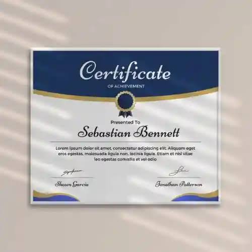ISO Certificate